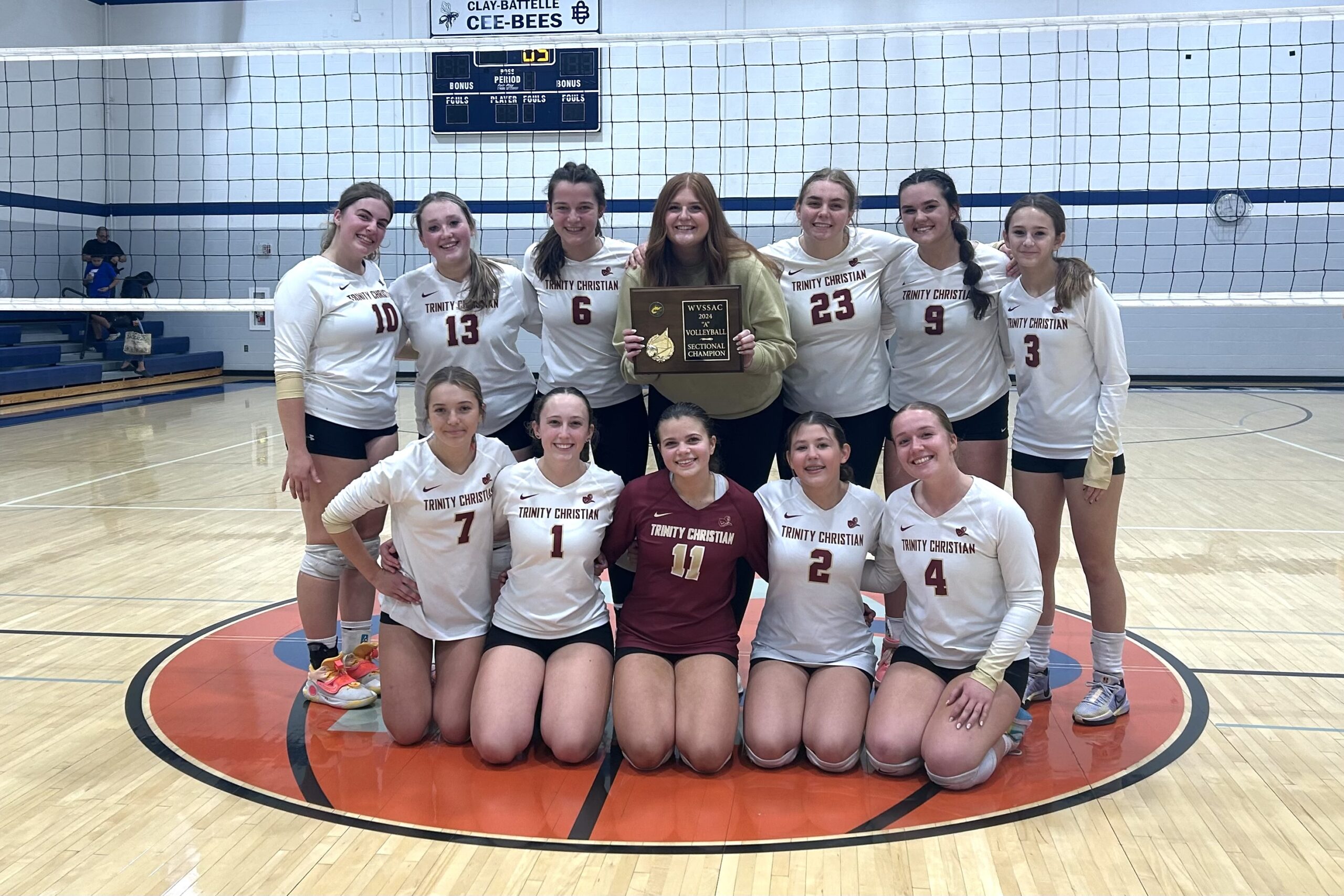 Trinity Christian volleyball complete loser’s bracket run to capture sectional title